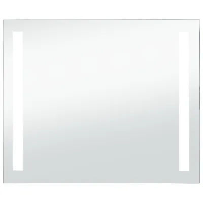 Produktbild von vidaXL Badezimmer-Wandspiegel mit LEDs 80x60 cm