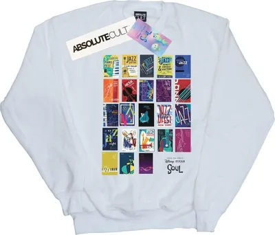 Produktbild von Disney - "Soul Jazz Wall" Sweatshirt für Damen BI36435 (XL) (Weiß)