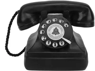 Productafbeelding van Vintage-retro telefoon met een luxe uitstraling en elegante decoratie