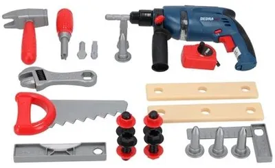 Produktbild von Spielzeugbohrmaschine Mit Zubehör Im Koffer – Dedm315.004
