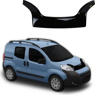 Image de Bra Capot Déflecteur Protection Pour Citroen Nemo 3 2007-2019, Aérodynamique, Assemblage Facile, Aucun perçage requis