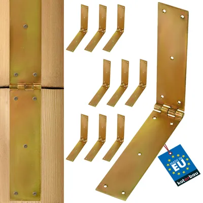 Obrázek produktu pro KOTARBAU® Nábytkový závěs zlatý 400 X 50 mm Sada 10 ks