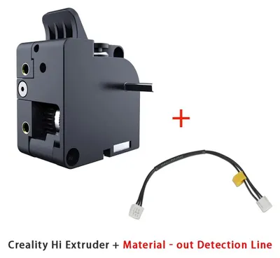 Produktbild von Hi-Extruder-Kit – Extruder für 3D-Drucker – Set 2 – Integrierter Filament-Bruchsensor – Übersetzungsverhältnis 6,25:1 – Doppelzahnräder – Gleichmäßiger Vorschub