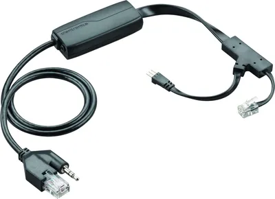 Produktbild von HP Poly APP-51 Elektronischer Hakenschalter TAA, Schwarz