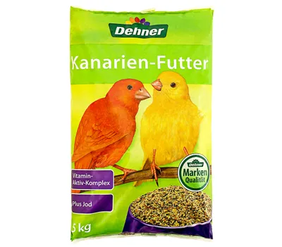 Produktbild von Dehner Kanarien-Futter, mit Vitamin-Aktiv-Komplex und Jod, 5 kg