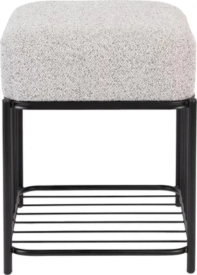 Produktbild von Housecraft Living Milou Sitzhocker Quadratisch Grau