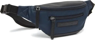Produktbild von The Chesterfield Brand Gürteltasche Velta Leather Waist Pack Navy dunkelblau