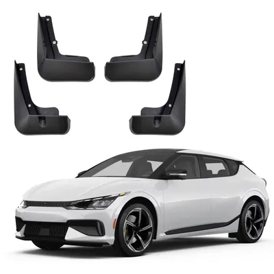 Produktbild von J&J AUTOMOTIVE | Schmutzfänger 4er Set vorne + hinten für Kia EV6 ab 2021