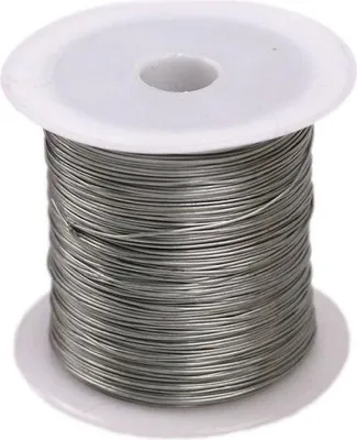 Produktbild von Floristikdraht silber 0,45 mm x 30 m