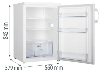 Obrázek produktu pro Gorenje R49CPW, 133 l, N-T, 37 dB, C, Bílá