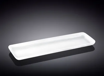 Produktbild von Wilmax Servierplatte, 39 x 13 cm, Weiß – WL-992673/A