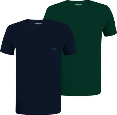 Produktbild von 2er Pack EMPORIO ARMANI Herren Unterhemd Crew Neck T-Shirt