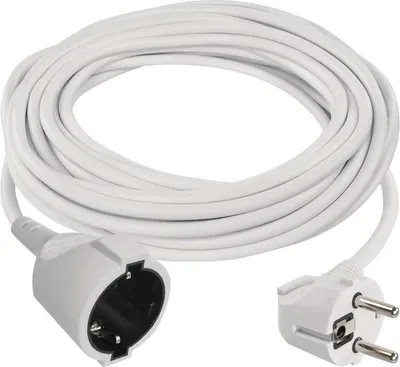 Produktbild von EMOS Verlängerungskabel 3 m Schuko, Strom-Verlängerung für Innen IP20, H05VV-F3G 1,5 mm2, P0123R