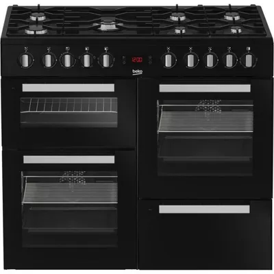 Image de Piano de cuisson gaz 159l 7 feux noir - Beko - PF335325DB -