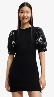 Zdjęcie produktu dla DESIGUAL Kombinezon damski bawełniany czarny GR72689 - Rozmiar: L