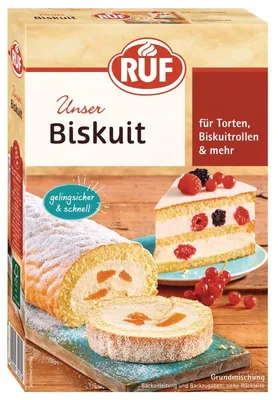 Produktbild von RUF Biskuit Backmischung