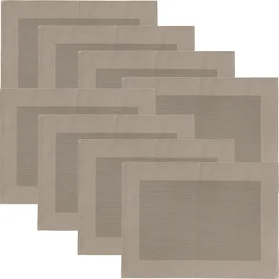 Produktbild von Erwin Müller Tischset Lissabon" 8er-Pack cappuccino 33x45 cm"
