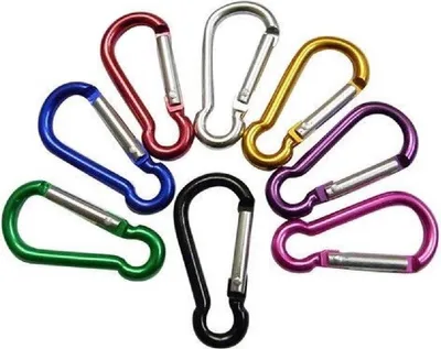 Produktbild von Go Go Gadget - „Mini-Karabiner: 8 Stück in farbiger Ausführung“