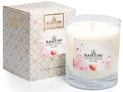 Produktbild von Luxuskerze Santini - Julvien, 200g