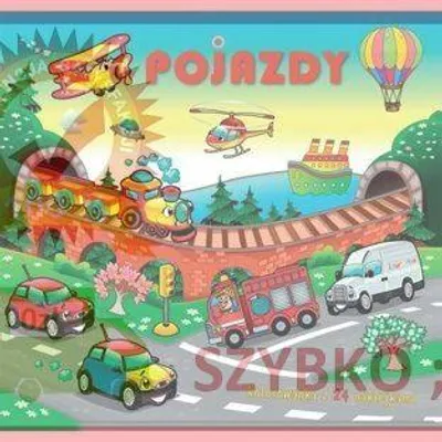 Obrázek produktu pro Pojazdy. Kolorowanka z 24 naklejkami - praca zbiorowa