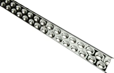 Produktbild von Fliesenbordüren Fliesenleiste, langlebig & rostfrei als Kantenschutz, Abschluss & Dekoration - (2 Meter EB2, silber glänzend) U-Profil Dekorfliesen Bordüren