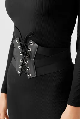 Produktbild von Damen Taille Stretchgürtel Breiter Hüftgürtel Gürtel Korsett 60 - 90 cm, G34