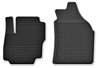 Produktbild von Gummi-Fußmatten vorne für Ford Escape MK3 ab 2012 (SUV) – 2-tlg, Schwarz, modellangepasst – Wielganizator Semi-Universal