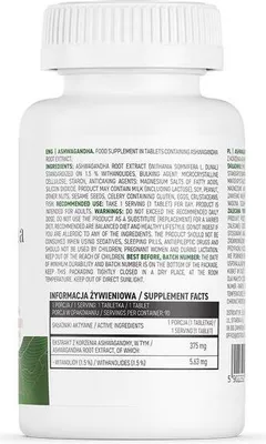 Zdjęcie produktu dla Ostrovit ashwagandha BI9049