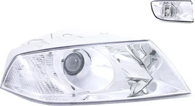 Produktbild von Scheinwerfer kompatibel zu Skoda Octavia 1Z 04- 08 DE-H1 H7 Re. + Nebel. 1Z1941018Q 1Z1941018D 1Z1941016A 1Z0941702 1Z0941700 Johns