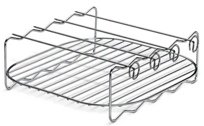Produktbild von KÜCHENPROFI Grill-Set zu Heißluftfritteuse IMPULS 8 L, 5-tlg