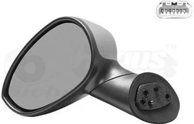 Produktbild von VAN WEZEL 1604815 Außenspiegel Seitenspiegel Links für FIAT 500 (312) Konvex Grundiert
