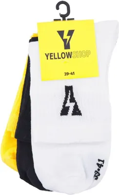 Immagine prodotto di Calzini Del Marchio Yellow Del Modello Pack De 3 Thunder Socks Multicolore