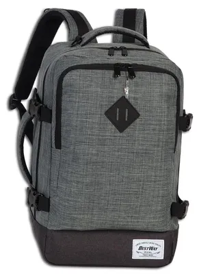 Produktbild von Bestway Flugbegleiter grau Businessrucksack uni ORI103K