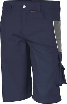 Produktbild von Qualitex Shorts "PRO", Größe: 62, Farbe: marine/grau