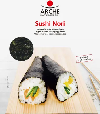 Produktbild von Sushi Nori - geröstet Japan 17g