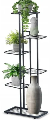 Produktbild von Vilde Metall Blumenständer 6-stöckig 106 cm Loft Schwarz