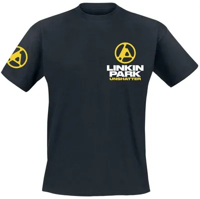 Produktbild von Linkin Park T-Shirt Herren Yellow Photo Logo schwarz L