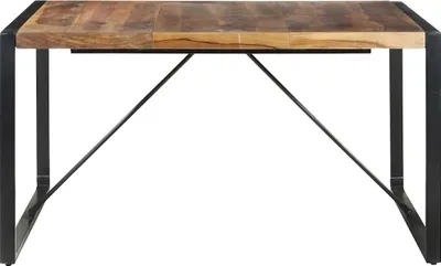 Produktbild von vidaXL Esstisch 140x140x75 cm Massivholz