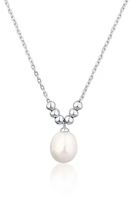 Immagine prodotto di Elegante collana in argento con perla autentica SVLN0351XD2P145