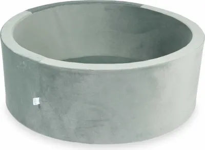 Produktbild von Bällebad 110x40 samtgrau – Ohne Bälle / Ohne Bälle