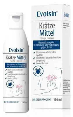 Obrázok produktu pre Evolsin Scabies Remedy Emulsion 150 ml
