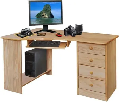 Obrázok produktu pre PC stôl rohový 8846 lakovaný