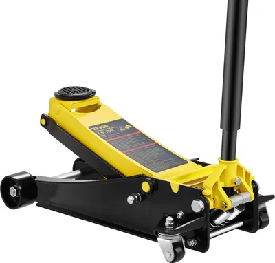 Produktbild von VEVOR Wagenheber, 4 Tonnen Wagenheber mit niedrigem Profil, Hochleistungs-Rennwagenheber aus Stahl mit Doppelkolben-Schnellhubpumpe, Hubbereich des Wagenhebers 3,35"-19,69