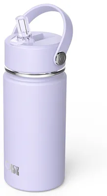 Image de Bouteille d'eau pour enfants, 400 ml, avec paille et isolation thermique, sans BPA