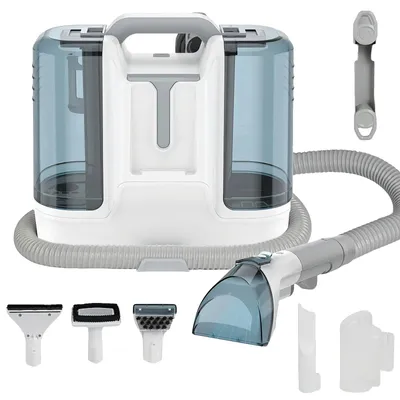 Immagine prodotto di Pulitore portatile per tappeti, potente aspirapolvere a secco e a umido, accessori versatili, tipo A, UE