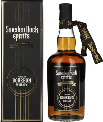 Produktbild von Sweden Rock Spirits Kentucky Bourbon Whiskey 44,7% Vol. 0,7l in Geschenkbox