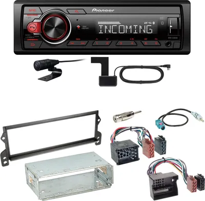 Produktbild von Pioneer MVH-330DAB Bluetooth Digitalradio Einbauset für MINI R50 R52 R53