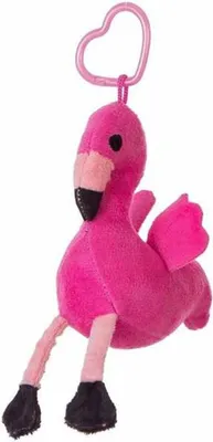 Zdjęcie produktu dla Breloczek do kluczy 12 cm różowy flaming