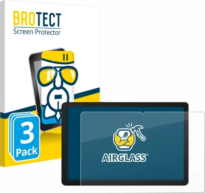 Produktbild von 3x BROTECT Schutzglas für Samsung Galaxy Tab A9 Plus / A11 Plus WiFi / 5G Schutzfolie Panzer Folie Glas Display Schutz klar