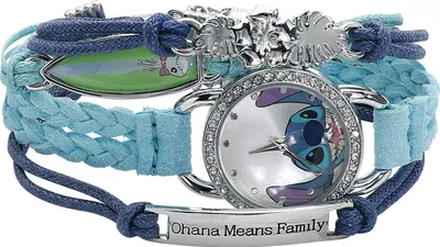 Produktbild von Lilo & Stitch Armbanduhren Uni Stitch blau Standard